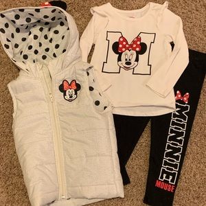 3T Disney Minnie Mouse Outfit